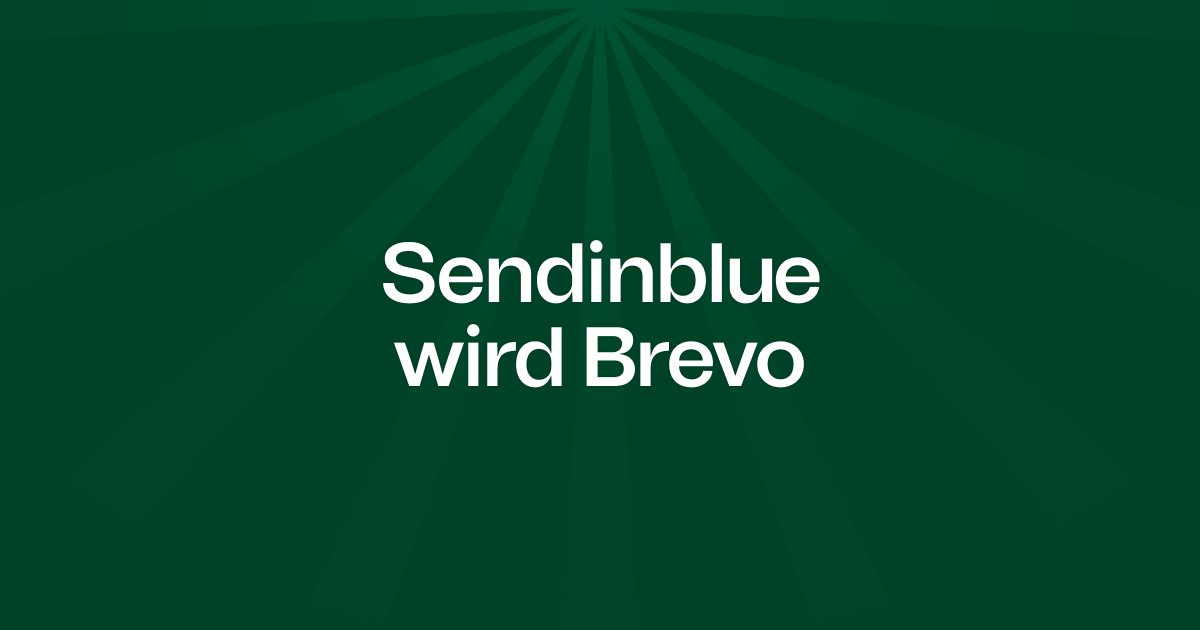 Brevo-lution: Sendinblue wird Brevo  img