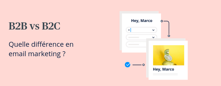 Emailing B2B vs B2C : quelles différences ? img