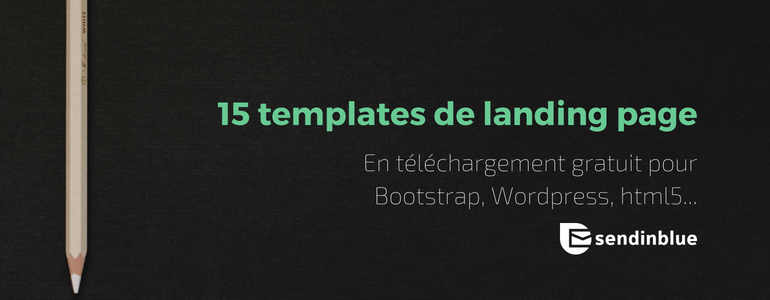 [Ressource] 15 templates de landing pages en téléchargement gratuit (Bootstrap, Wordpress, html5...) img