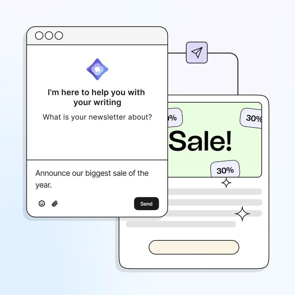 AI marketing assistant connected to Brevo