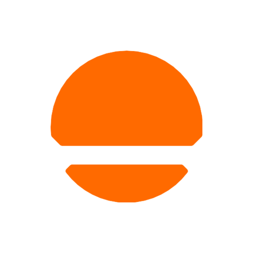 O logotipo do Base44 em branco