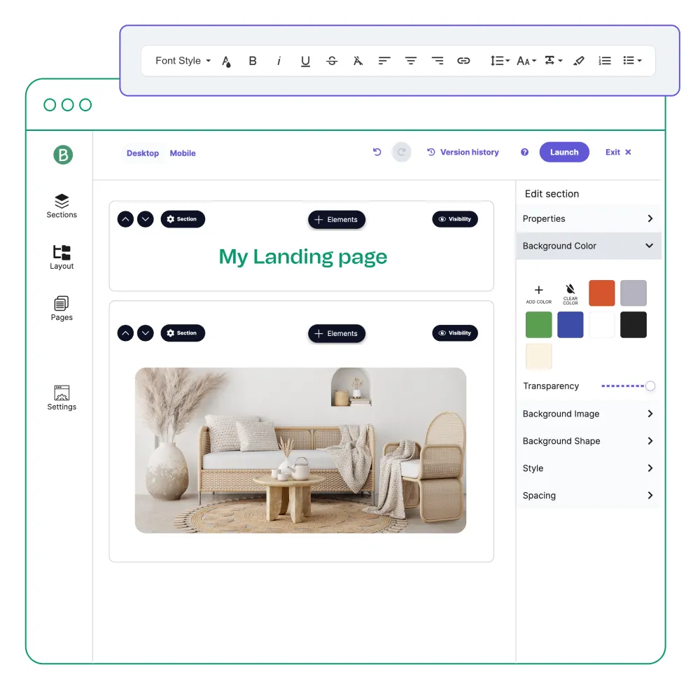 Landing-pages