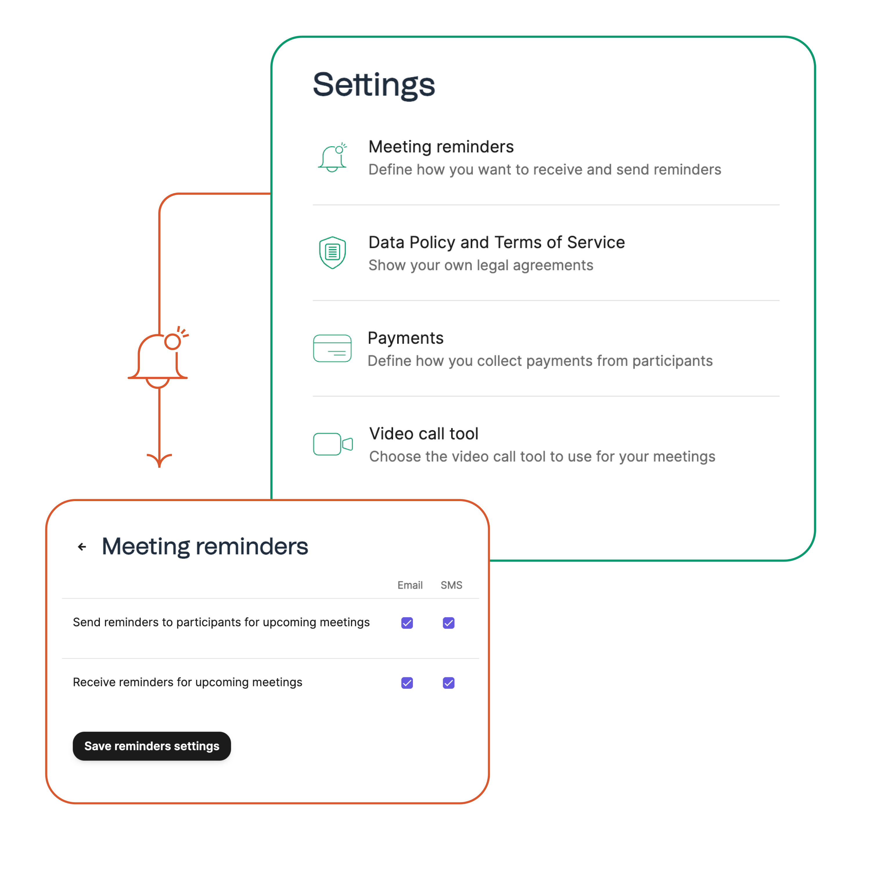 Reduce no-shows & calendar confusion