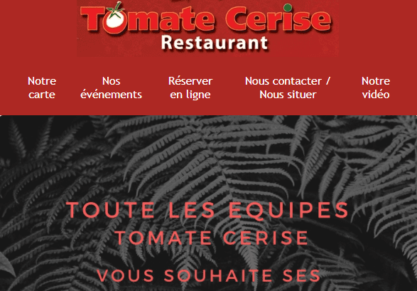 Une célébration de l'année passée est une bonne occasion de faire le point Newsletter restaurant de nouvel an