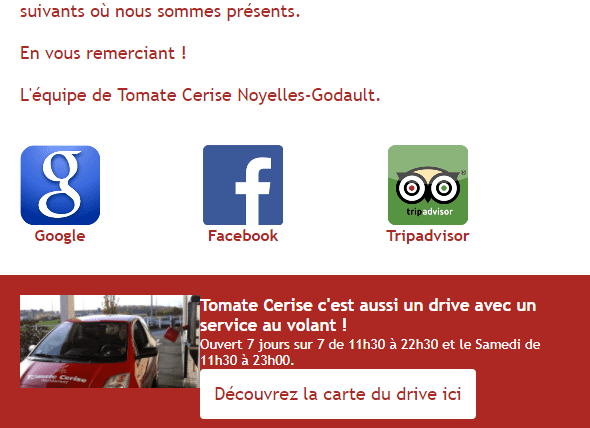 Une célébration de l'année passée est une bonne occasion de faire le point Newsletter restaurant de nouvel an